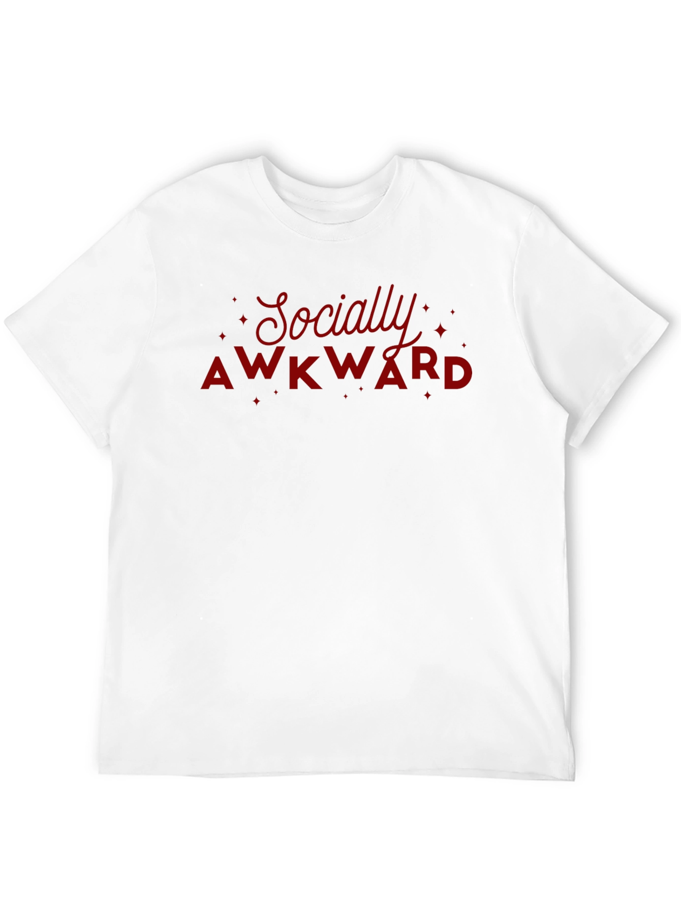 Socially Awkward Graphic T-Shirt - Dark Tee