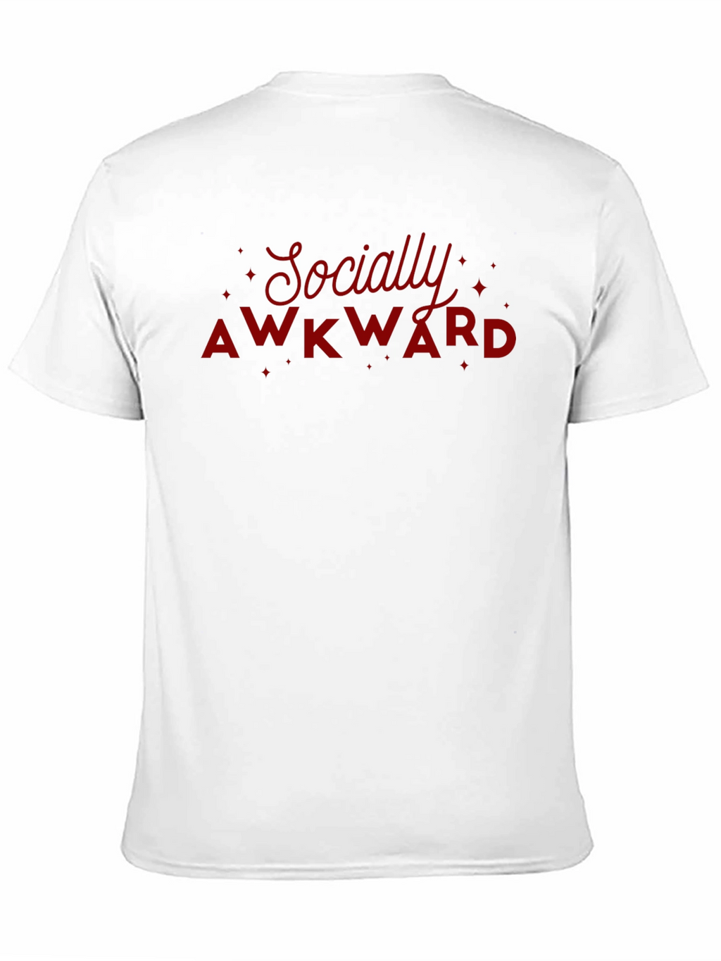 Socially Awkward Graphic T-Shirt - Dark Tee