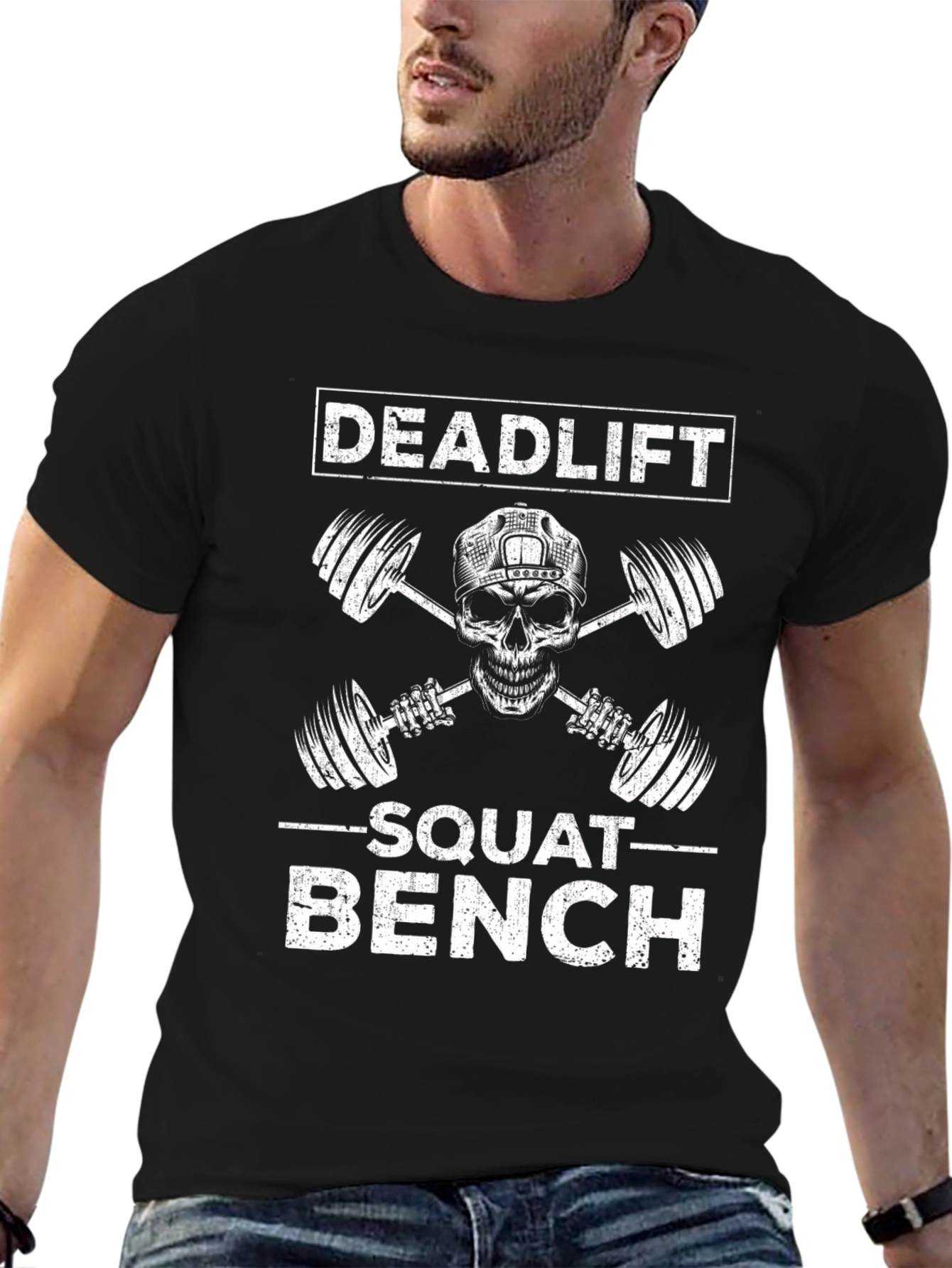 Deadlift Squat Bench Workout T-Shirt