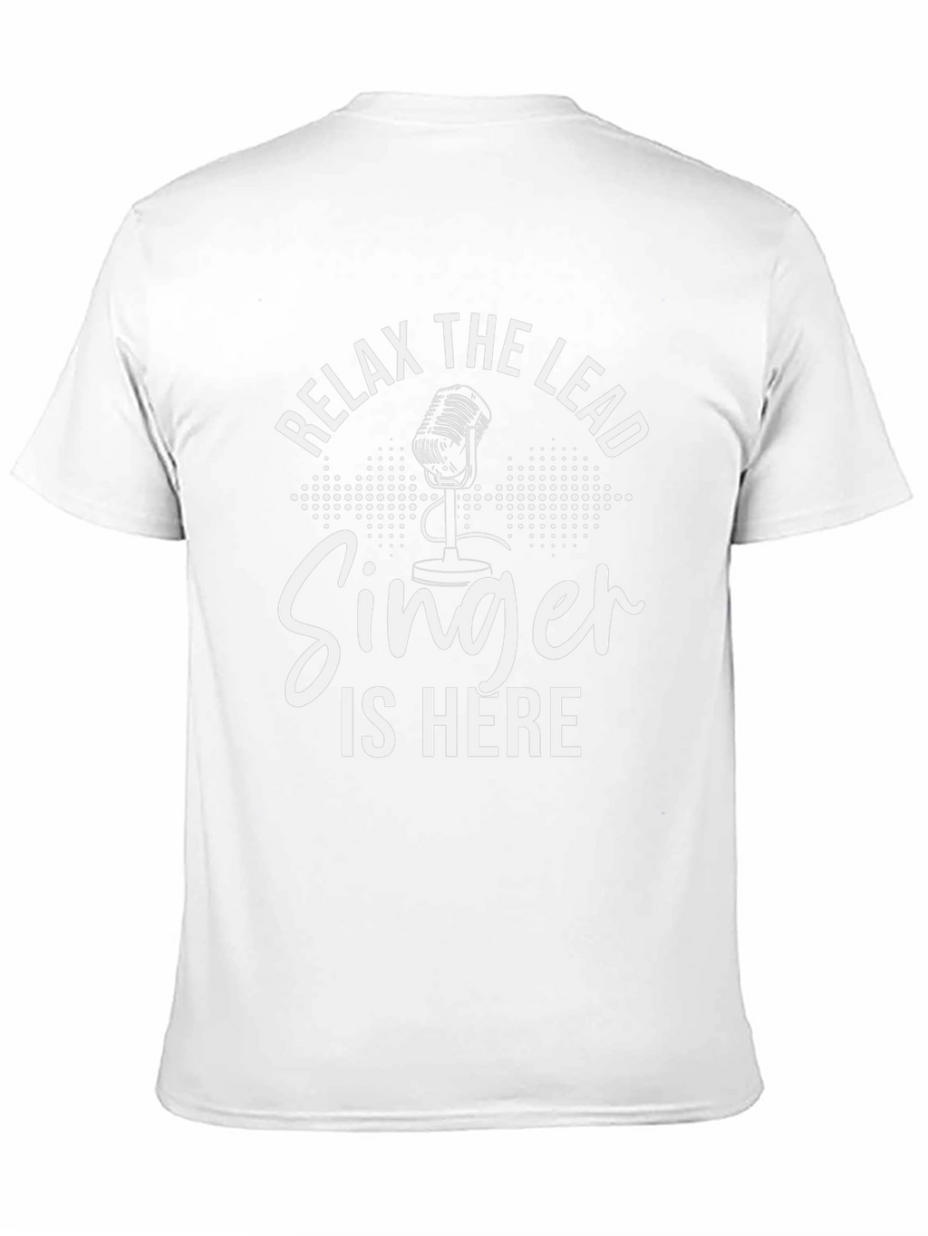 Relax Lead Singer T-Shirt Music Tee