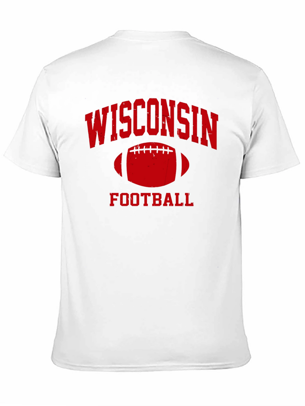 Wisconsin Football Black T-Shirt