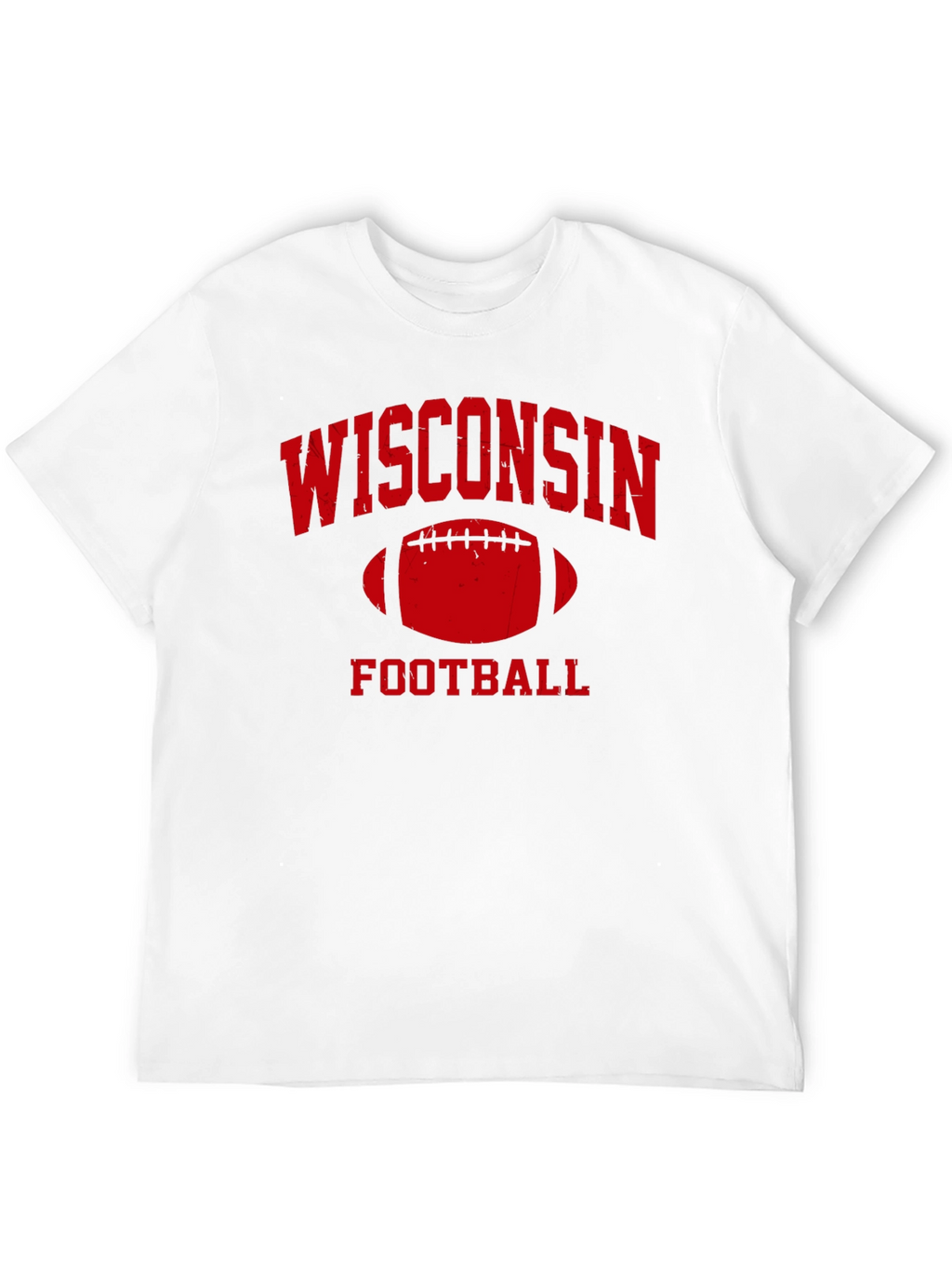 Wisconsin Football Black T-Shirt