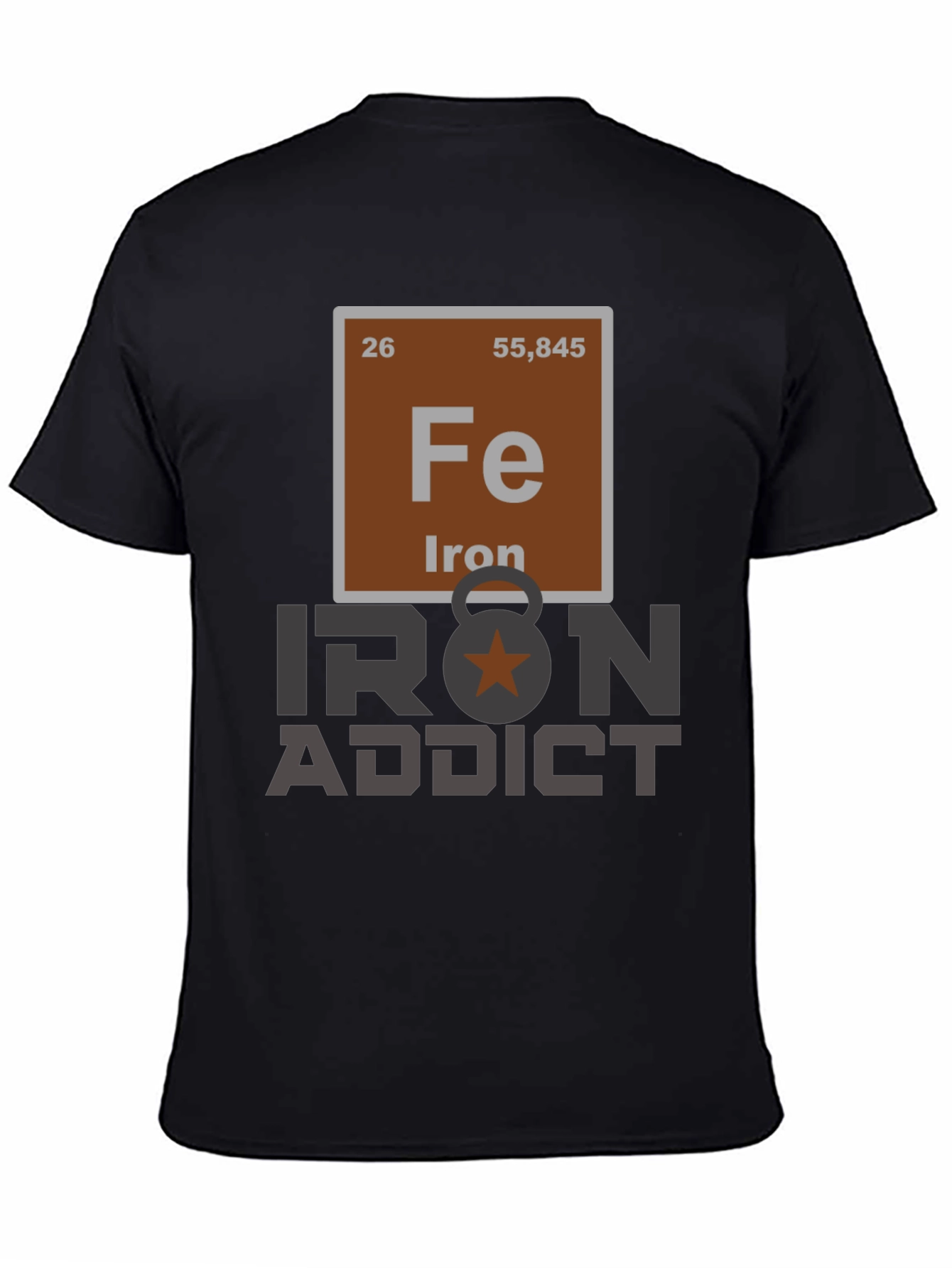 Iron Addict T-Shirt - Periodic Table Design