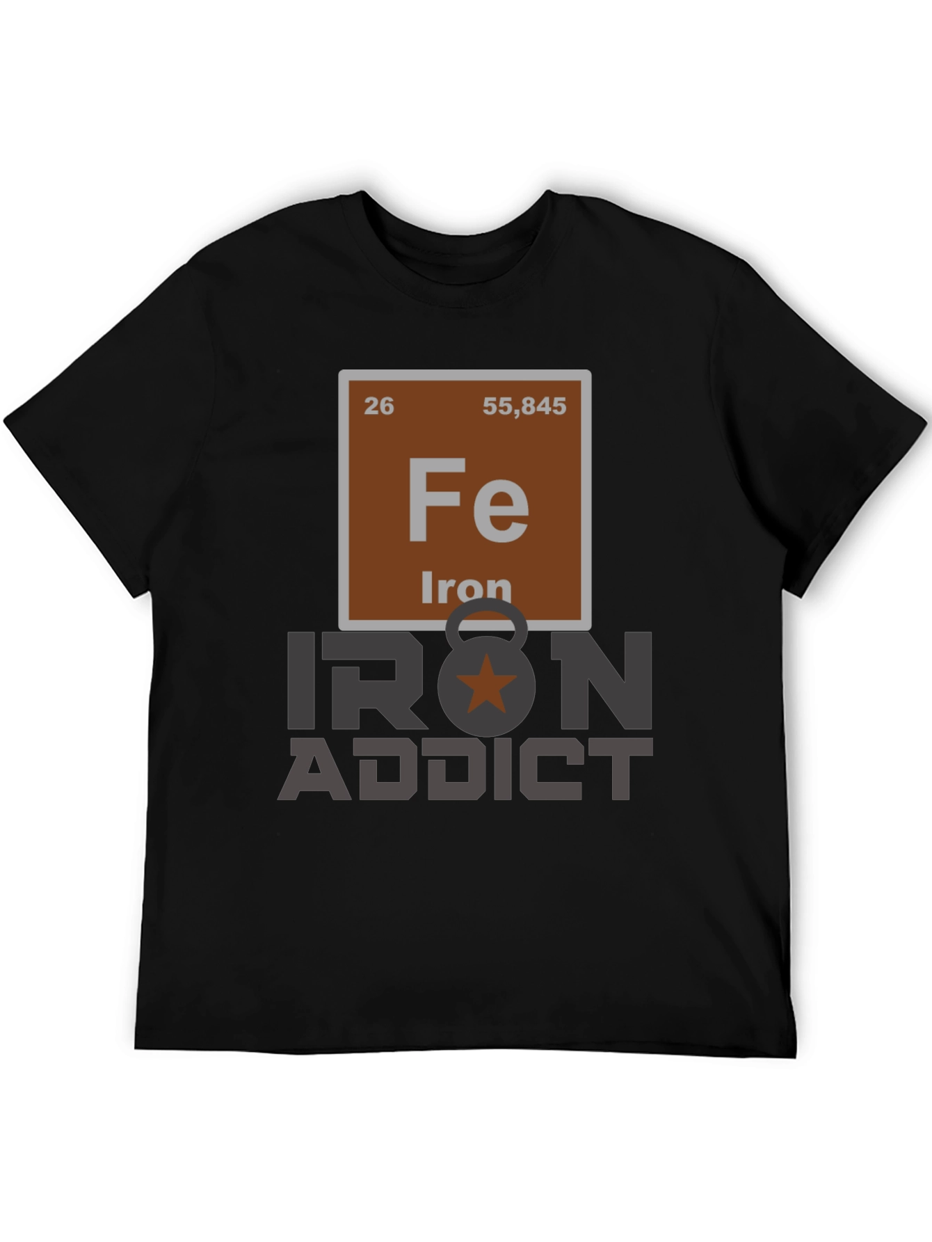 Iron Addict T-Shirt - Periodic Table Design