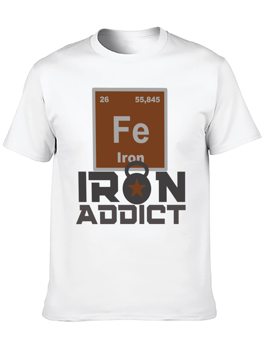 Iron Addict T-Shirt - Periodic Table Design