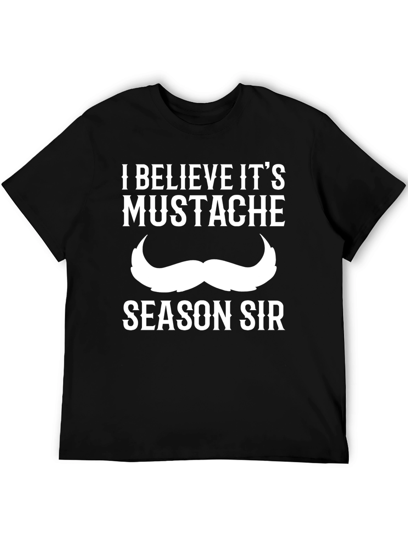 Mustache Season Tee - Funny Graphic T-Shirt