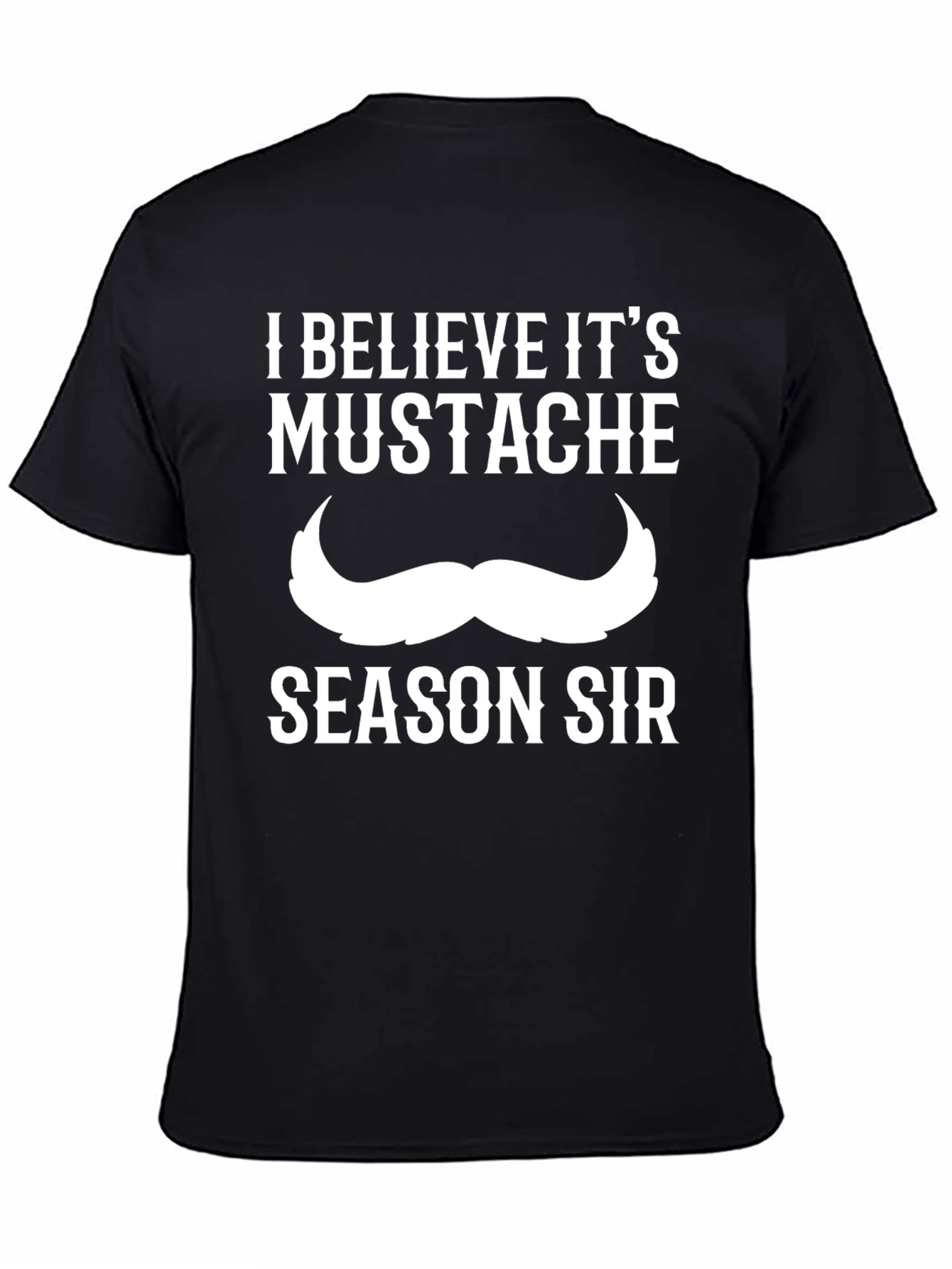 Mustache Season Tee - Funny Graphic T-Shirt