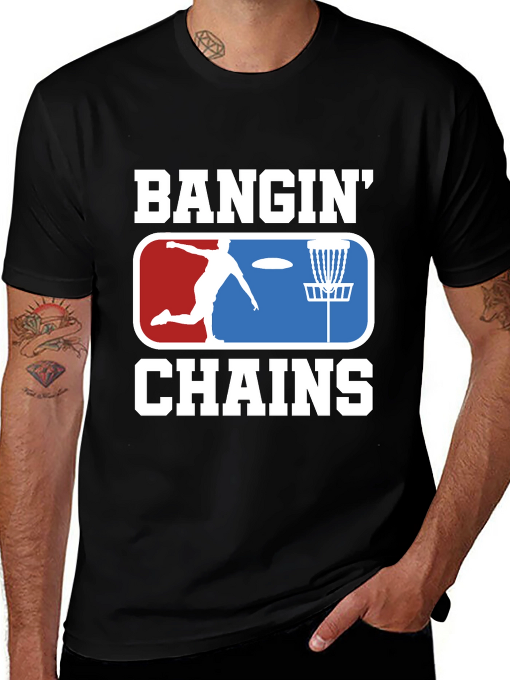 Bangin Chains Disc Golf T-Shirt