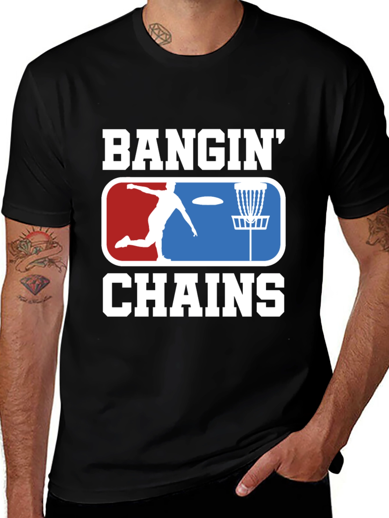Bangin Chains Disc Golf T-Shirt