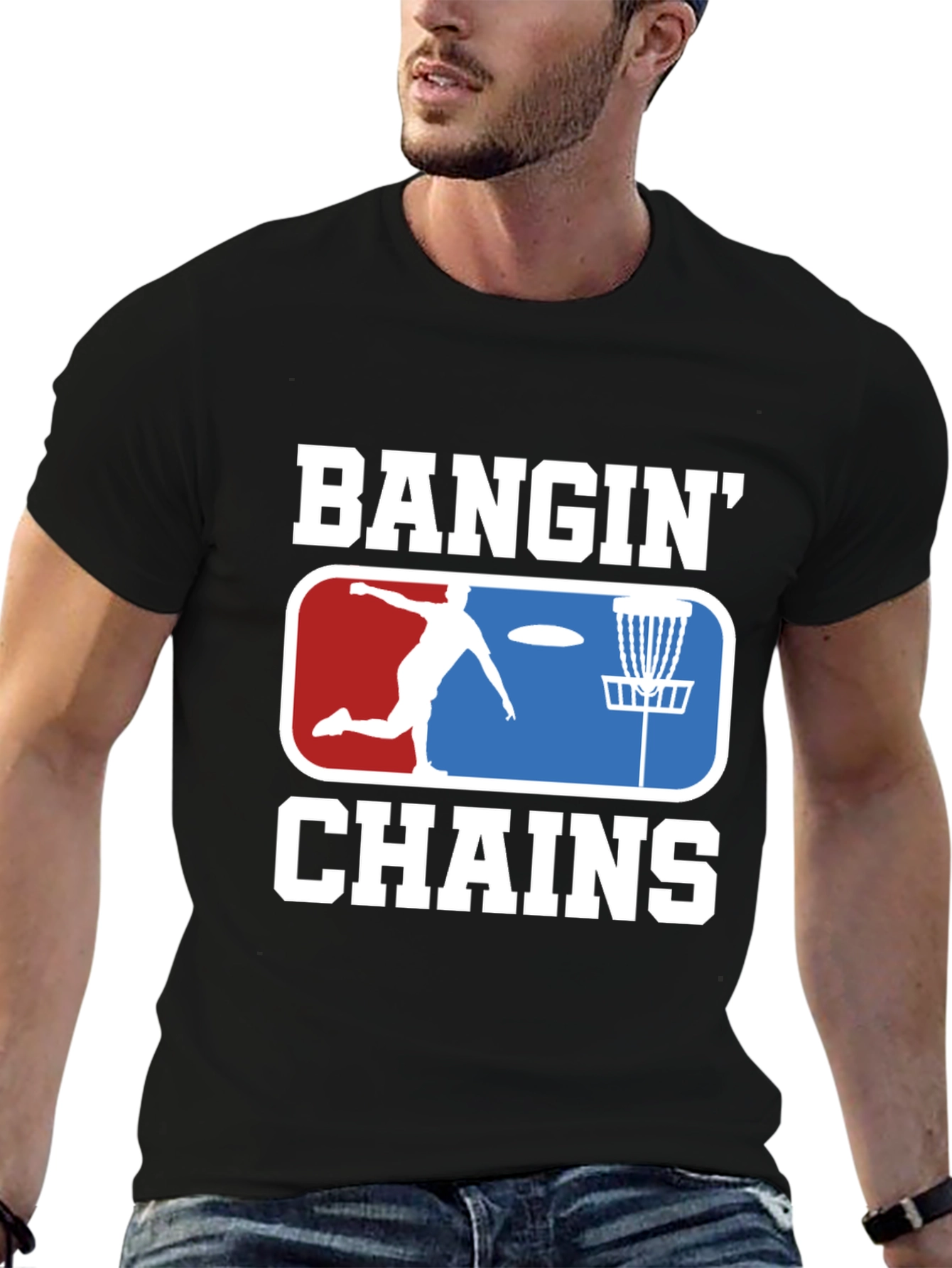 Bangin Chains Disc Golf T-Shirt