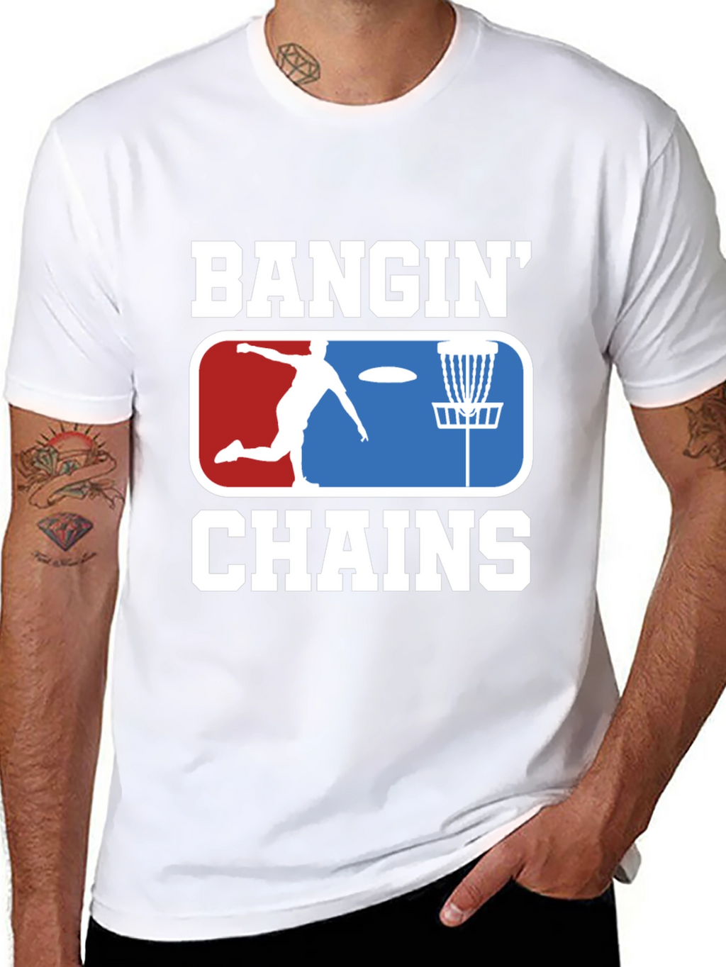 Bangin Chains Disc Golf T-Shirt