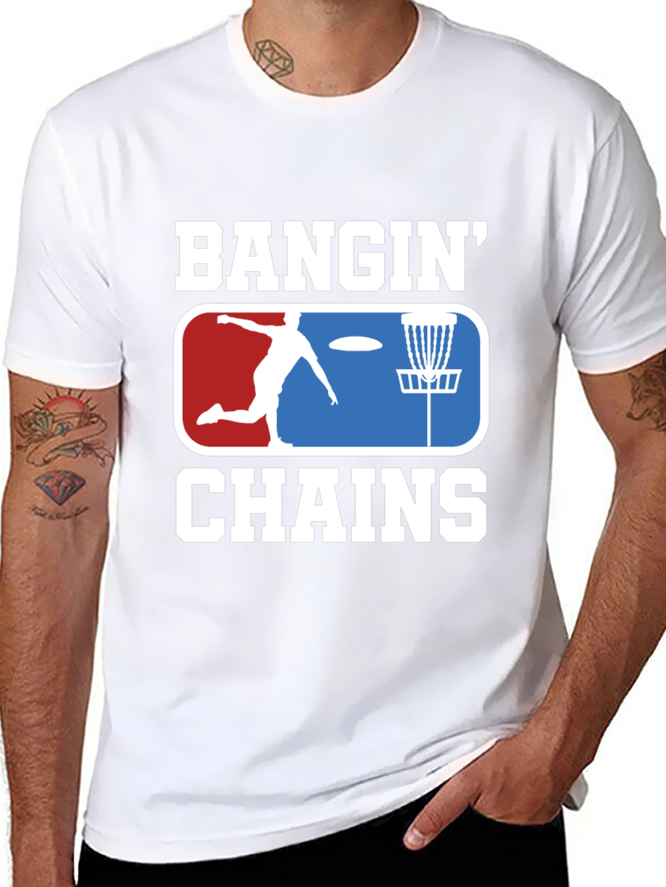 Bangin Chains Disc Golf T-Shirt