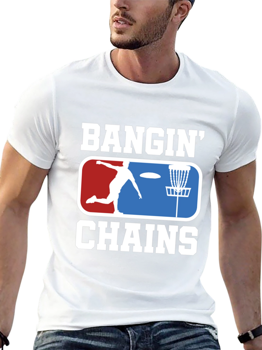 Bangin Chains Disc Golf T-Shirt