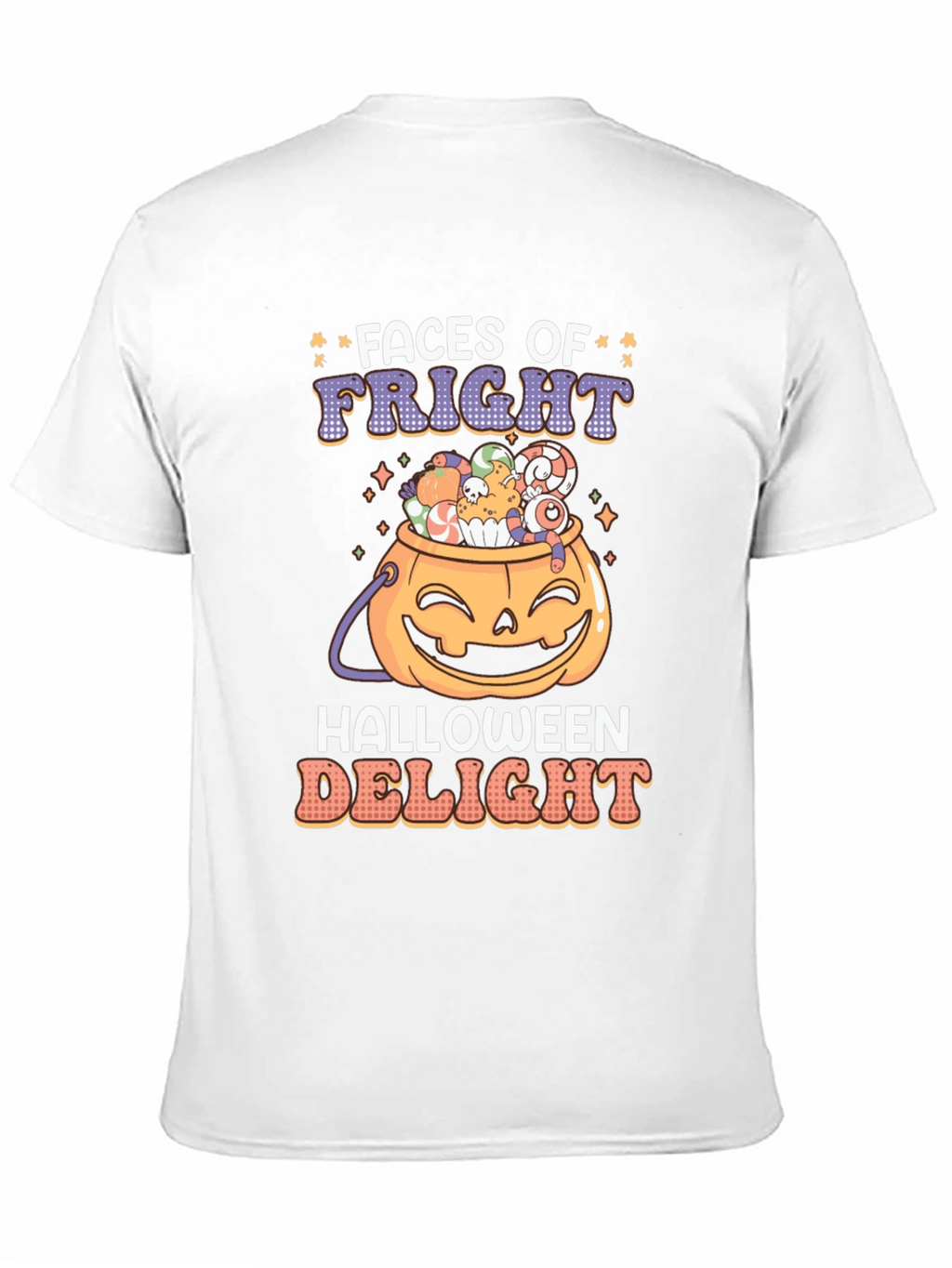 Faces of Fright Halloween Graphic Tee