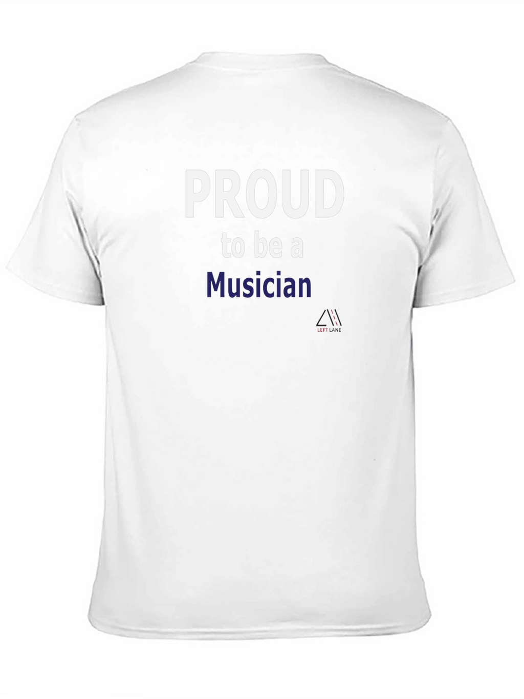 Proud Musician Black Tee - Music Lovers Statement Shirt