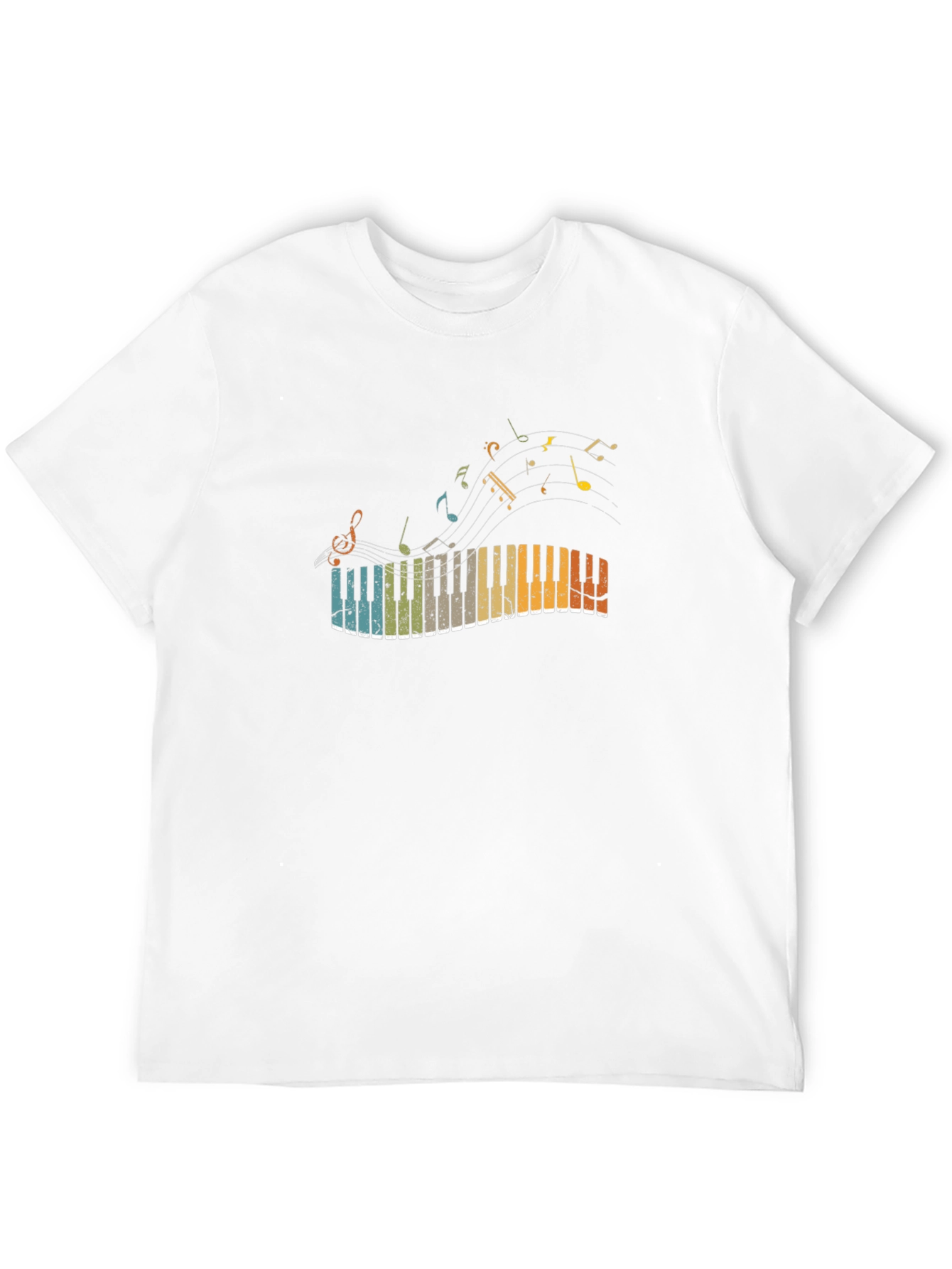 Retro Piano Music T-Shirt