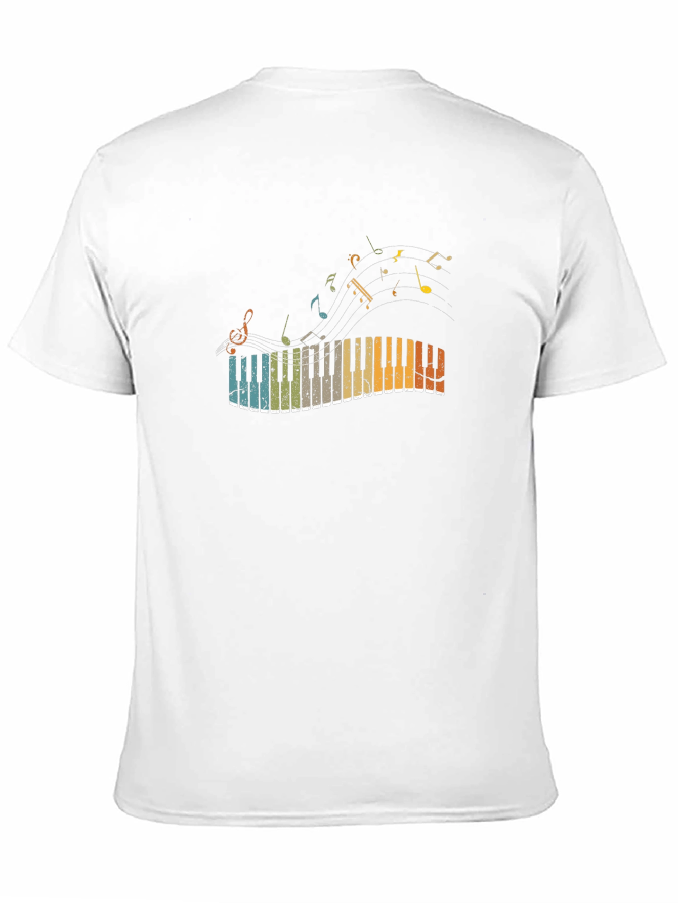 Retro Piano Music T-Shirt