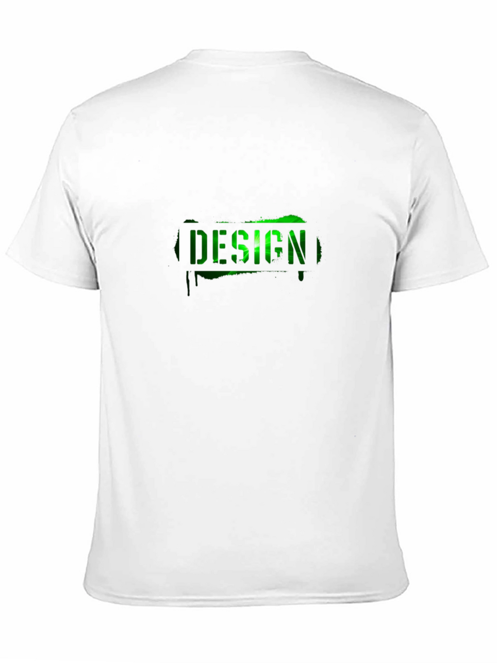 DESIGN Graphic Tee - Black Cotton T-Shirt