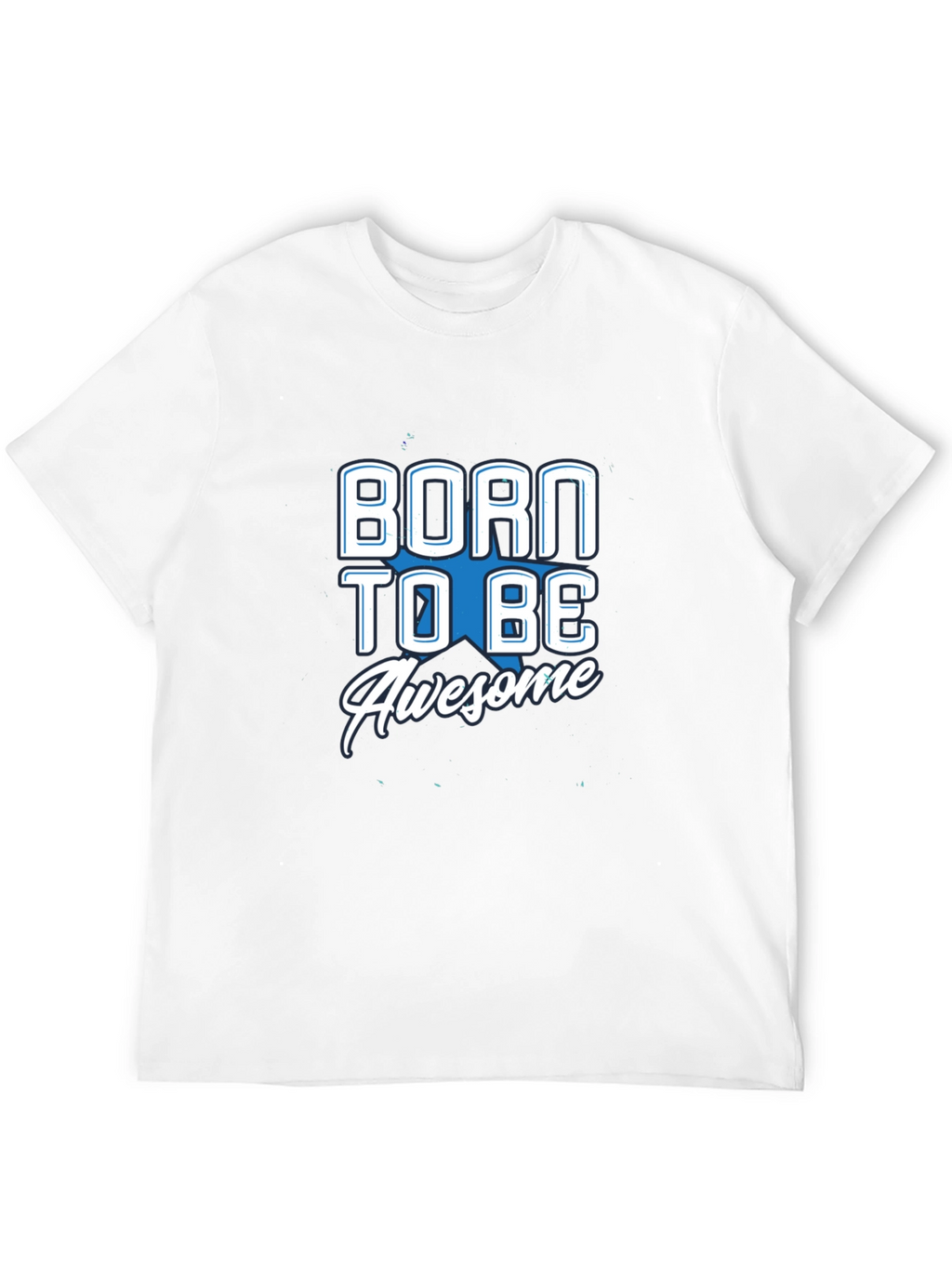 Born To Be Awesome Black T-Shirt