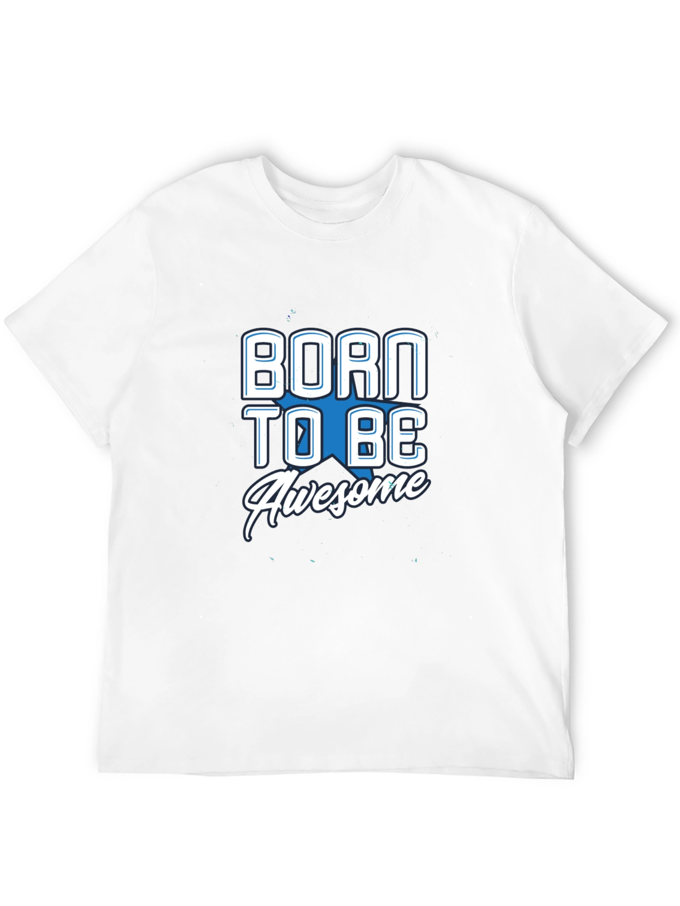 Born To Be Awesome Black T-Shirt