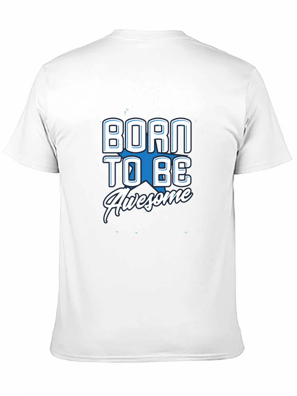 Born To Be Awesome Black T-Shirt