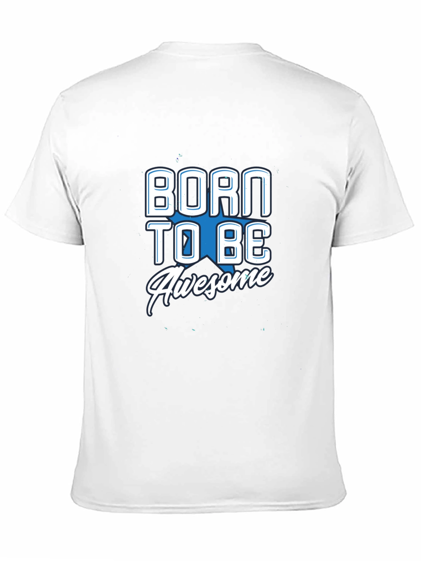 Born To Be Awesome Black T-Shirt