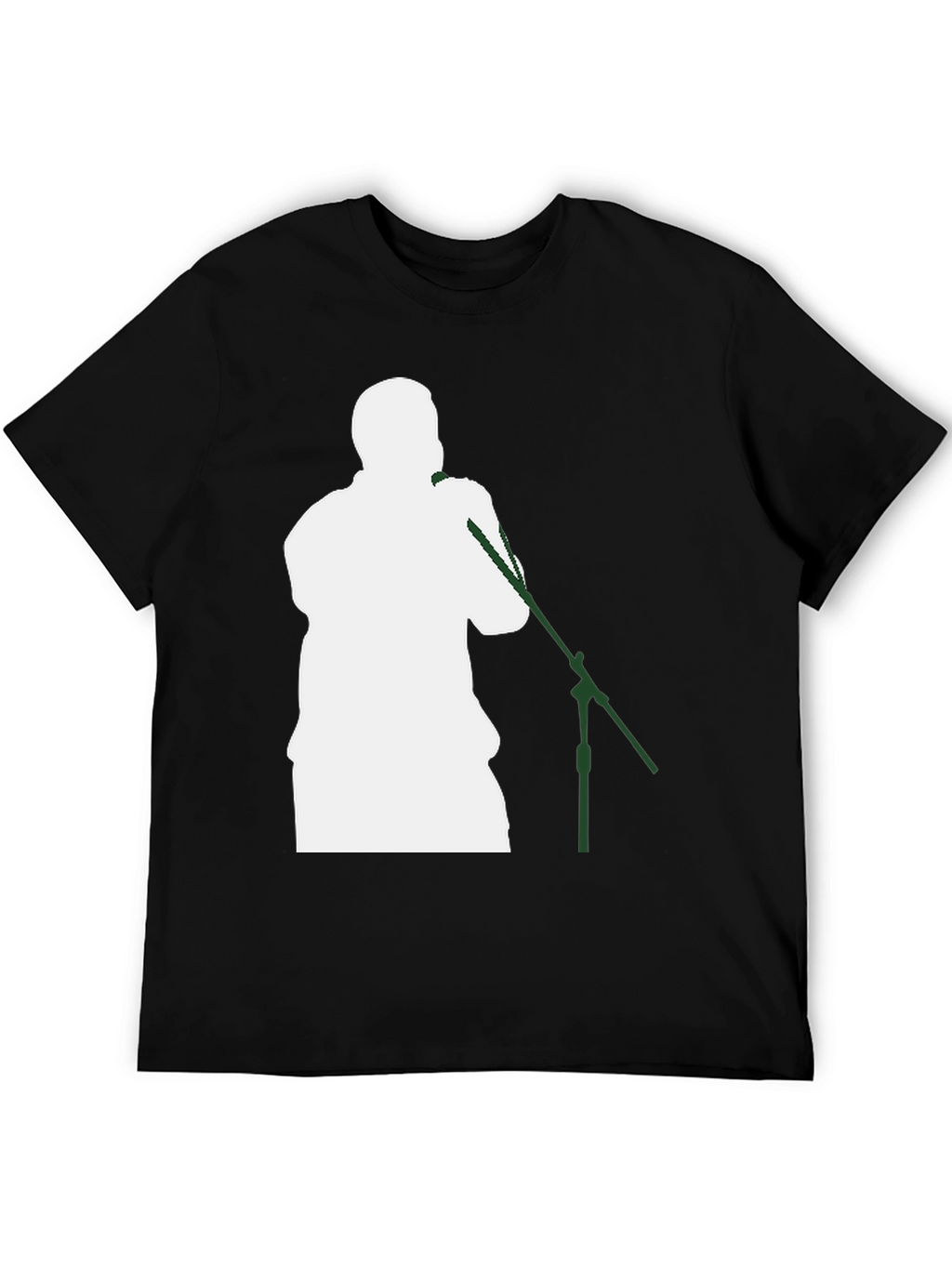 Singer Silhouette T-Shirt - Black