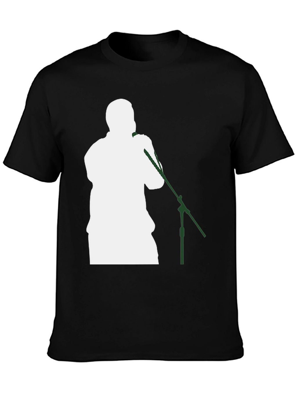 Singer Silhouette T-Shirt - Black