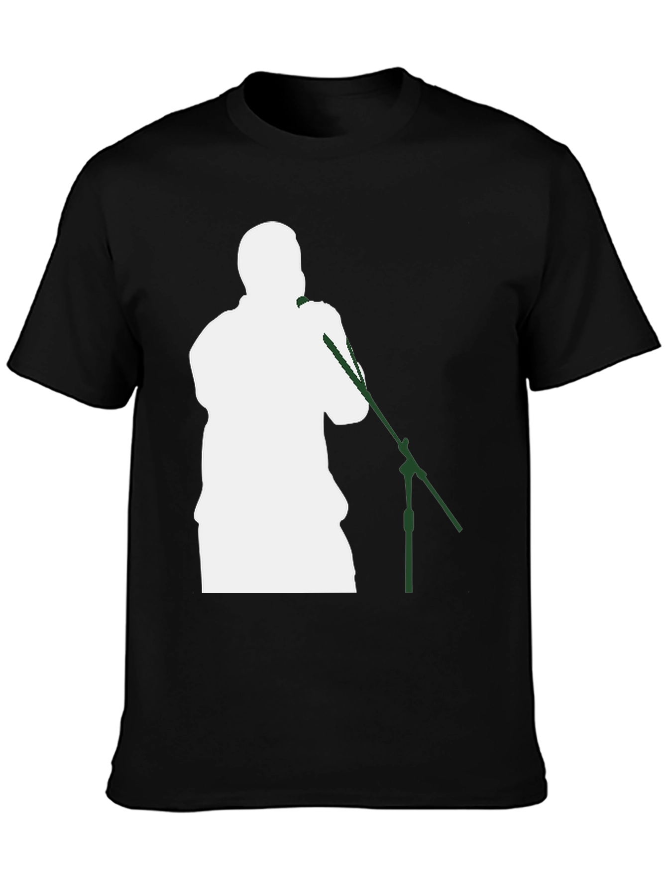 Singer Silhouette T-Shirt - Black