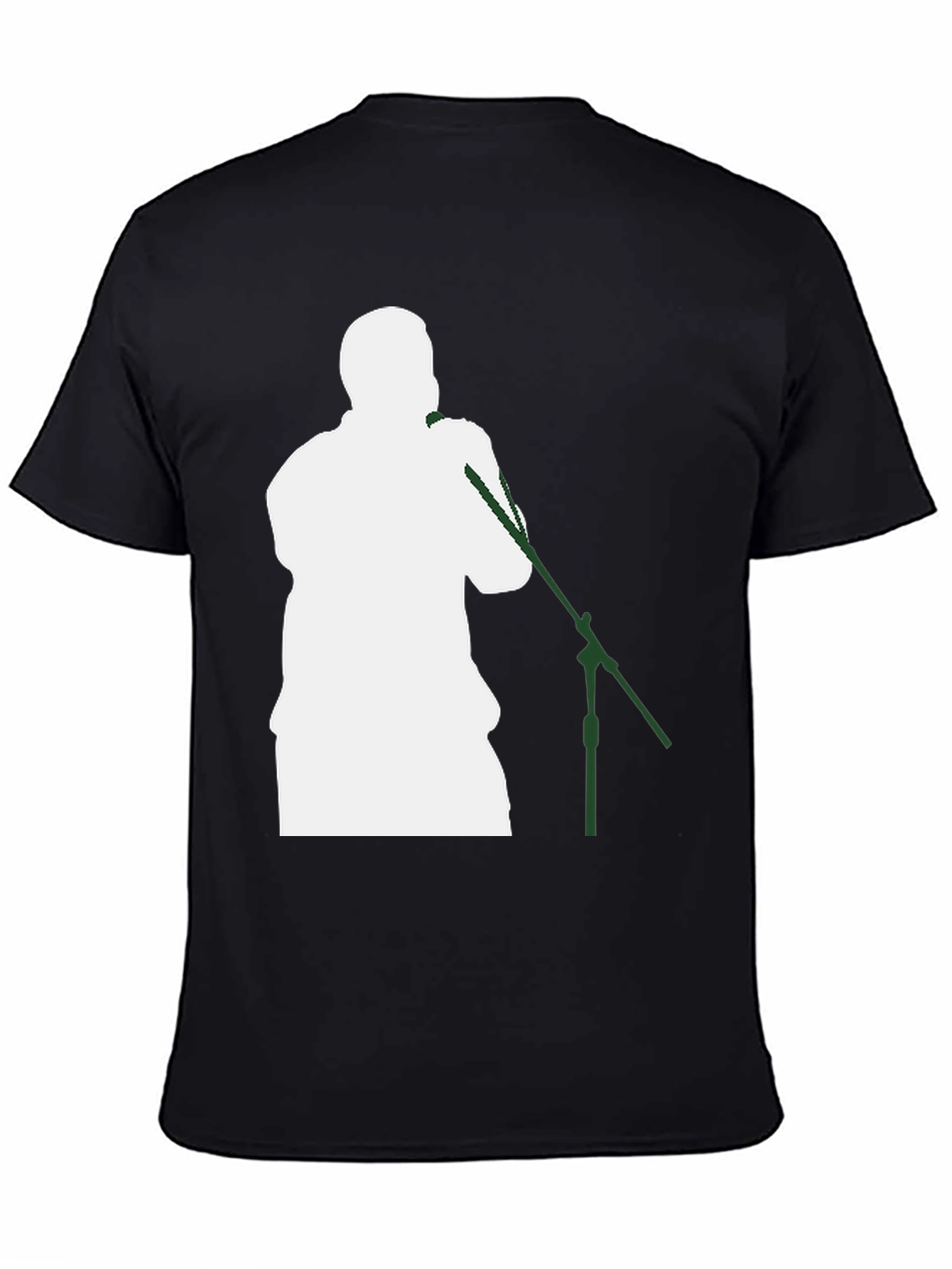Singer Silhouette T-Shirt - Black