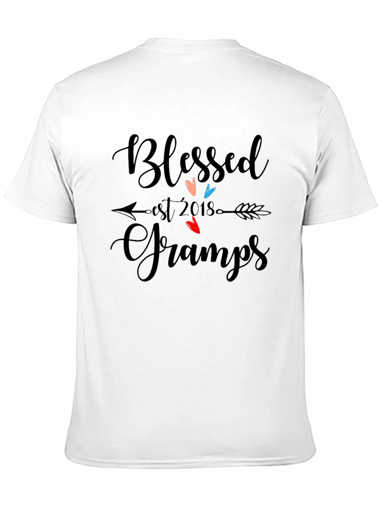 Blessed Gramps Est 2018 T-Shirt