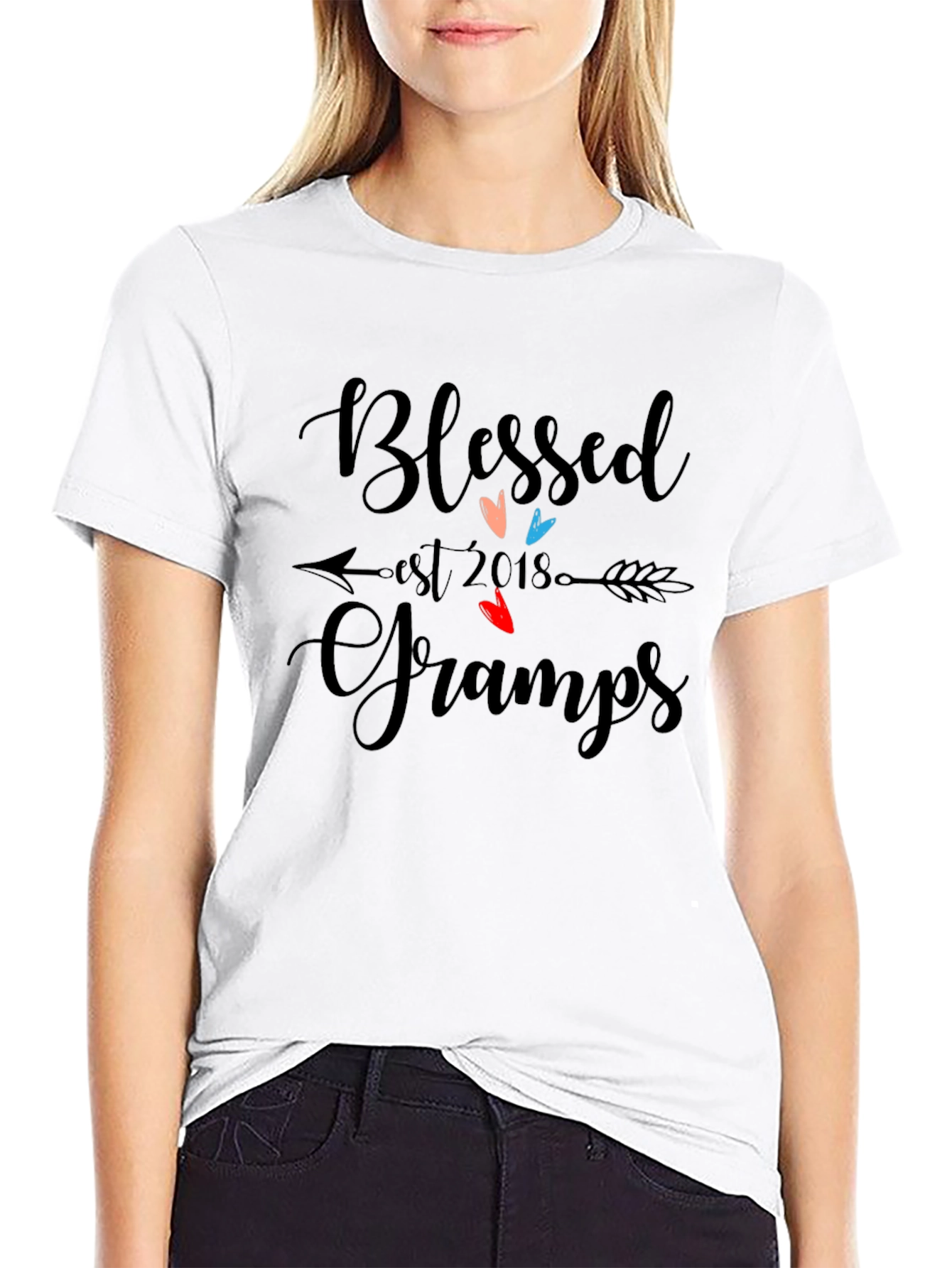 Blessed Gramps Est 2018 T-Shirt
