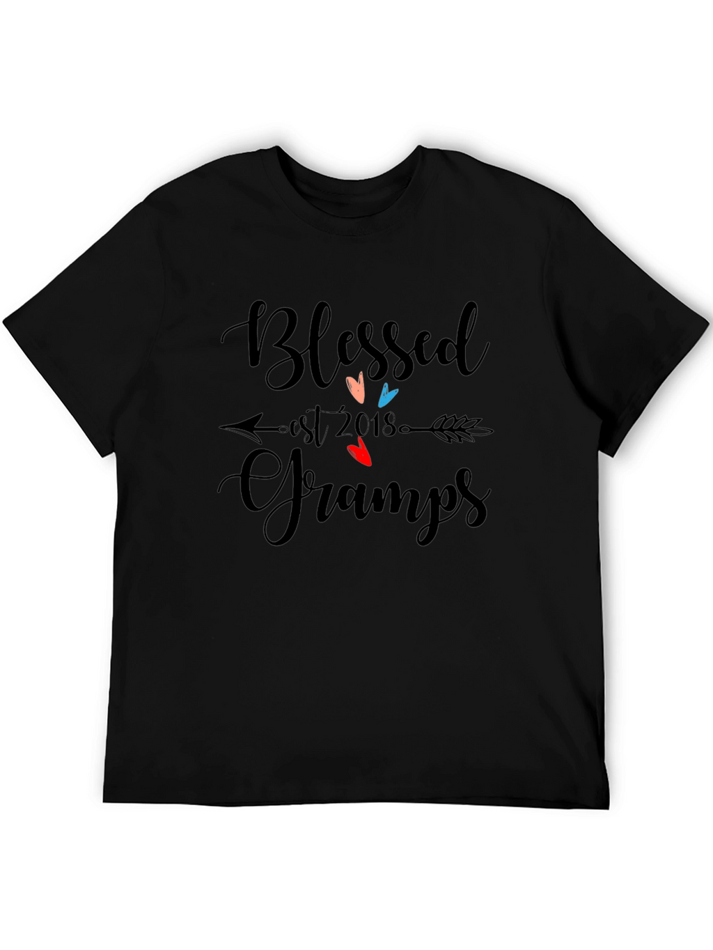 Blessed Gramps Est 2018 T-Shirt