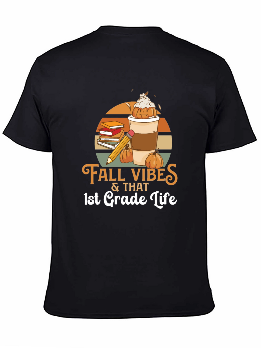 Fall Vibes 1st Grade Teacher T-Shirt
