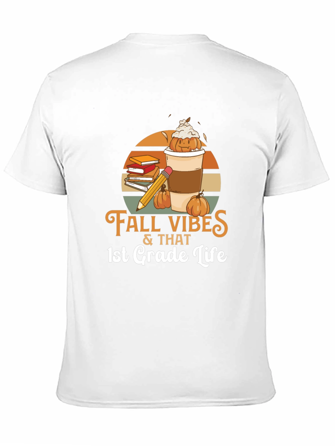 Fall Vibes 1st Grade Teacher T-Shirt
