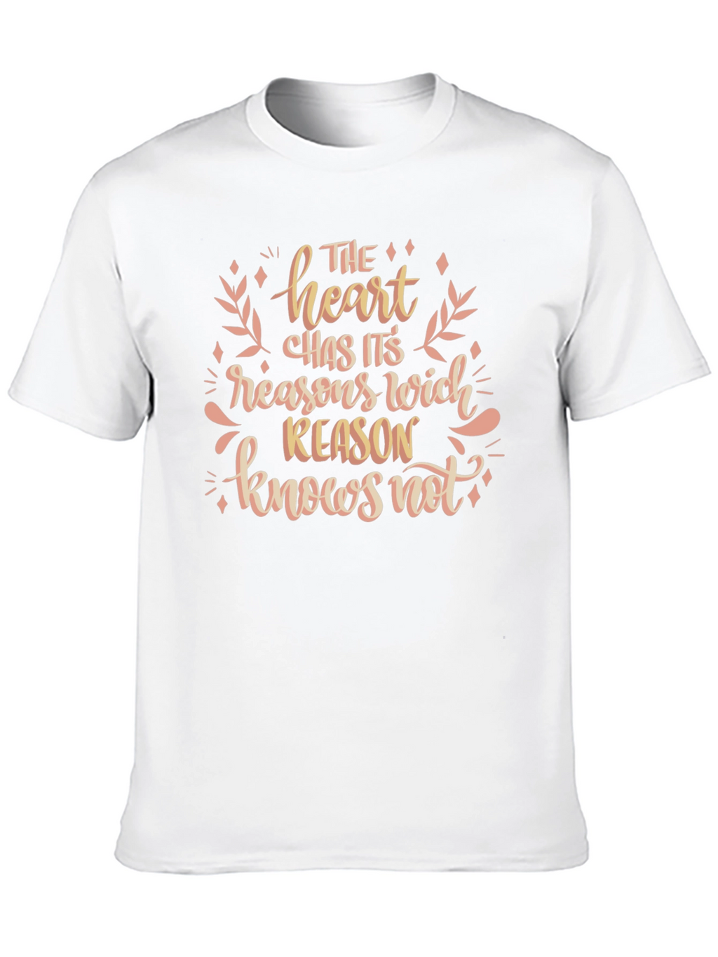 Heart Knows Not Graphic Tee
