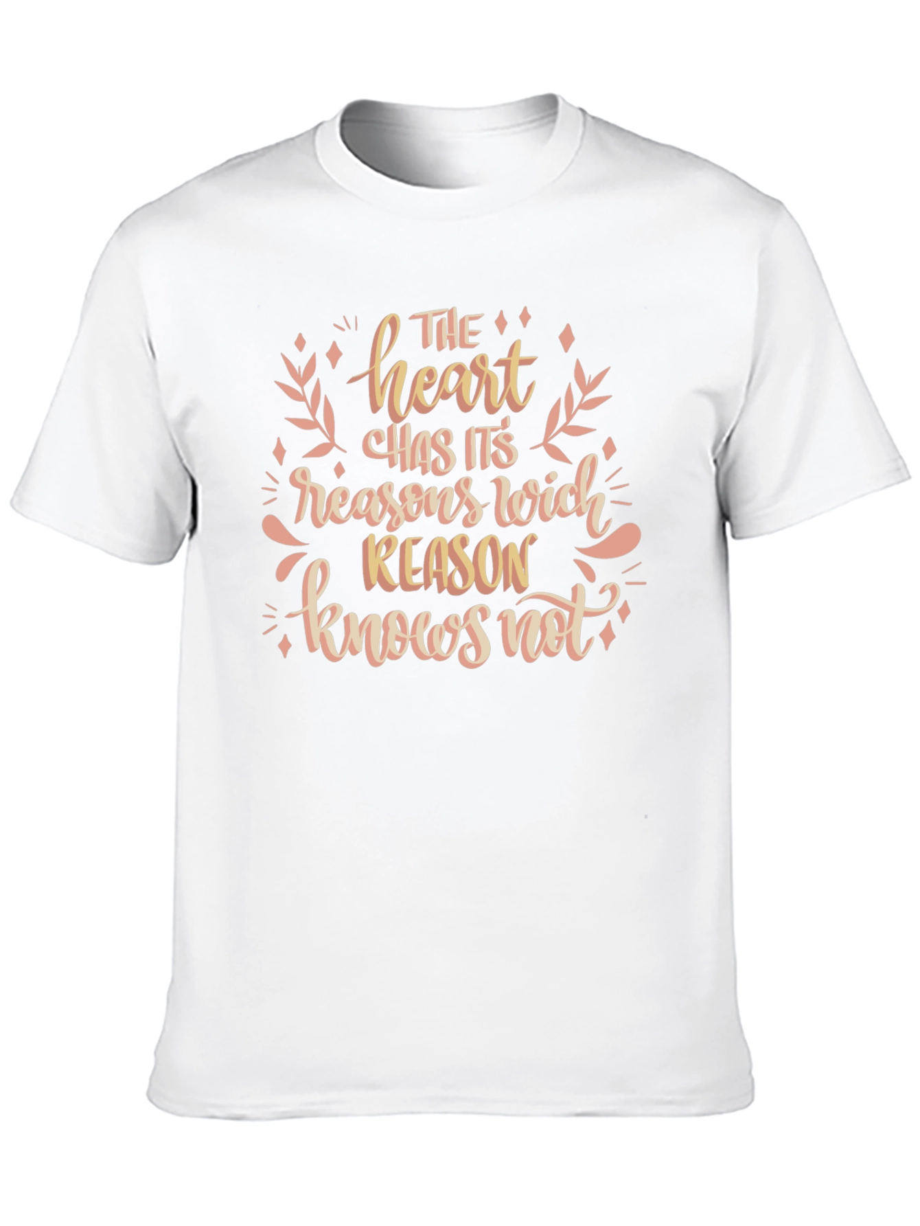Heart Knows Not Graphic Tee