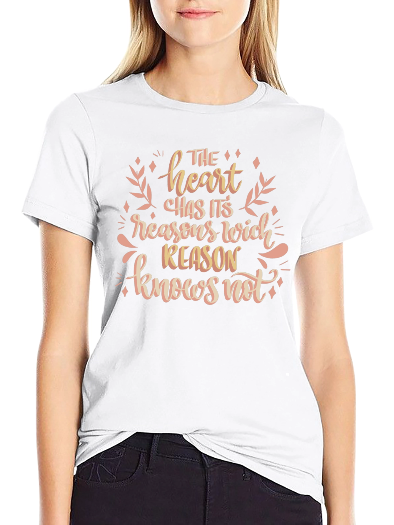 Heart Knows Not Graphic Tee