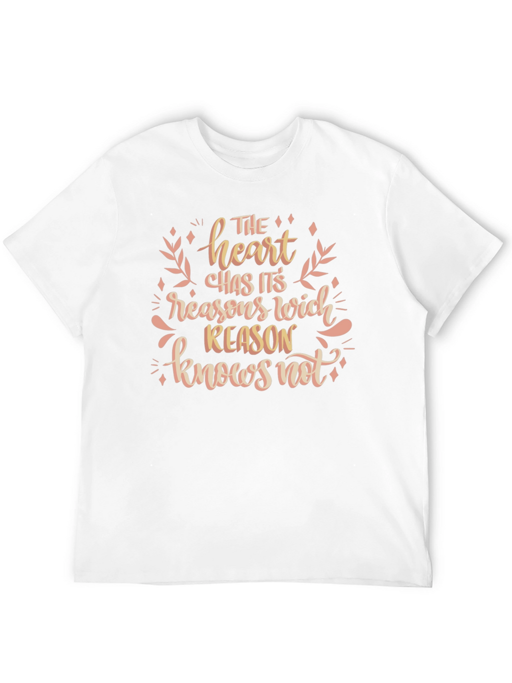 Heart Knows Not Graphic Tee