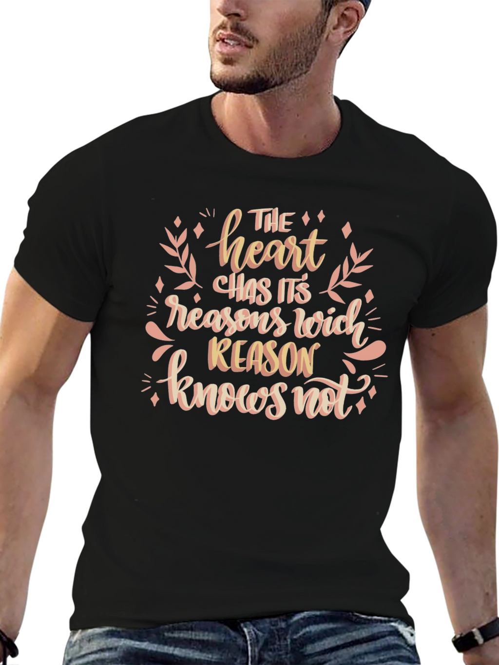 Heart Knows Not Graphic Tee