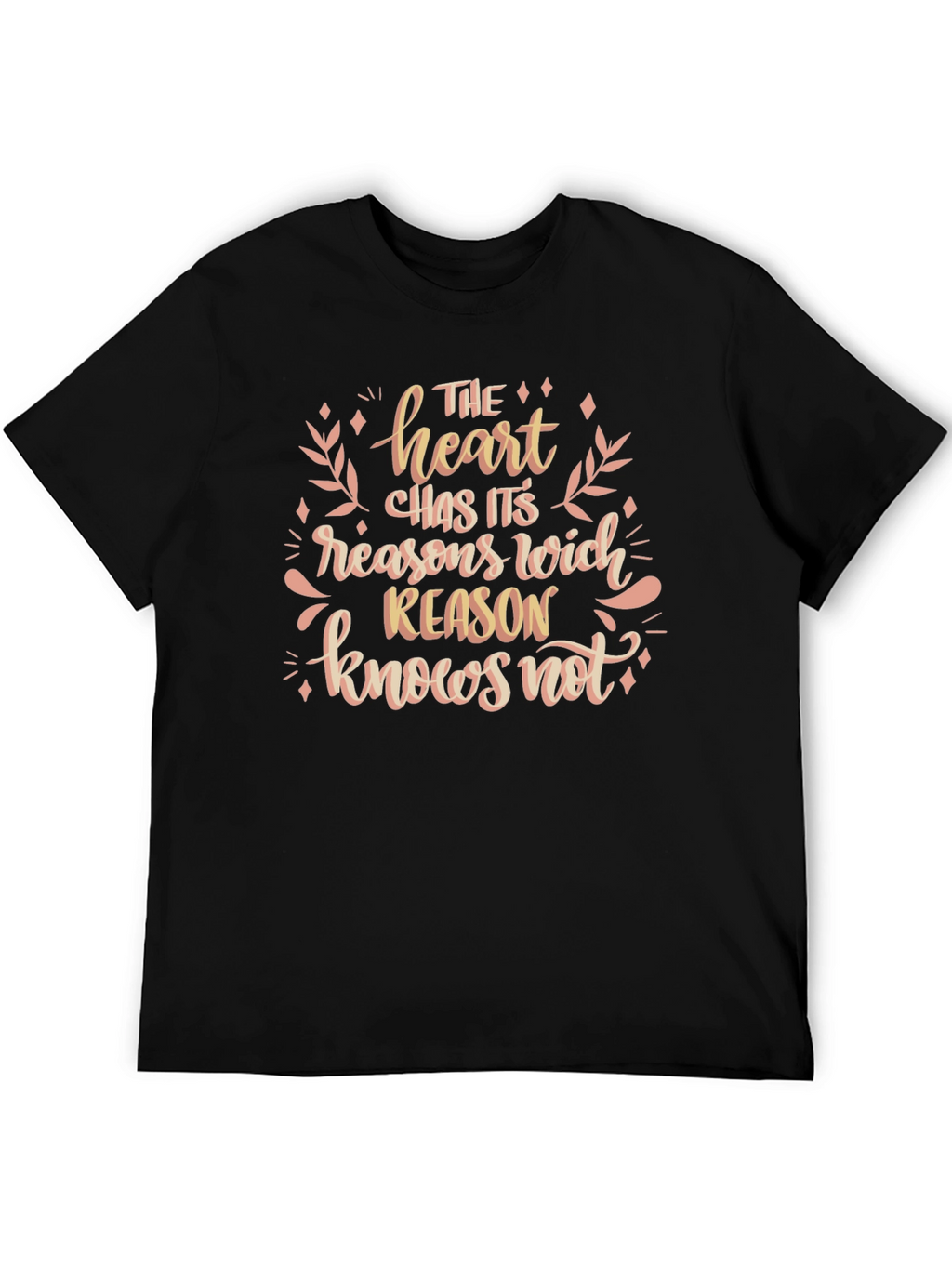 Heart Knows Not Graphic Tee