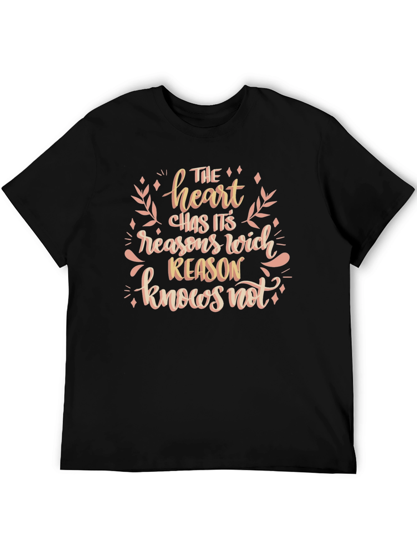 Heart Knows Not Graphic Tee