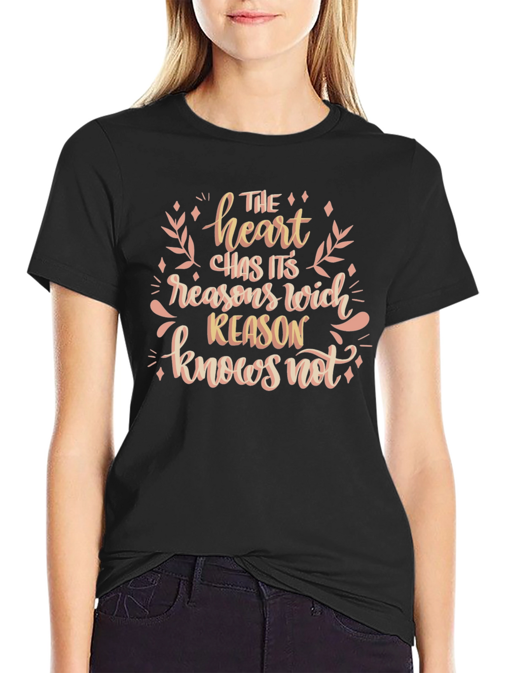 Heart Knows Not Graphic Tee