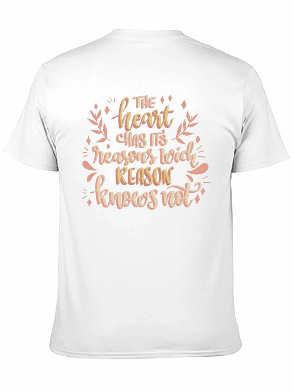 Heart Knows Not Graphic Tee
