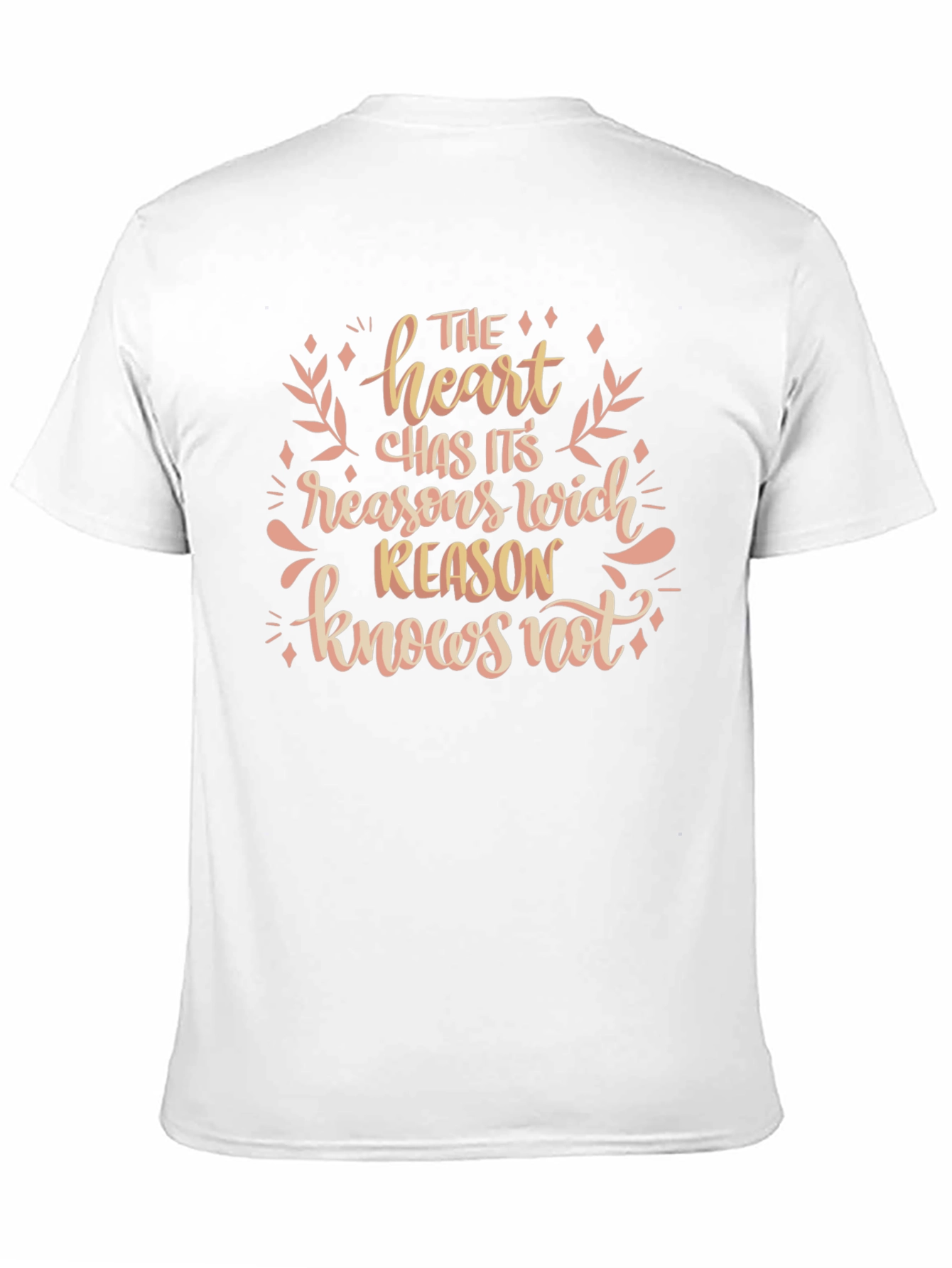 Heart Knows Not Graphic Tee