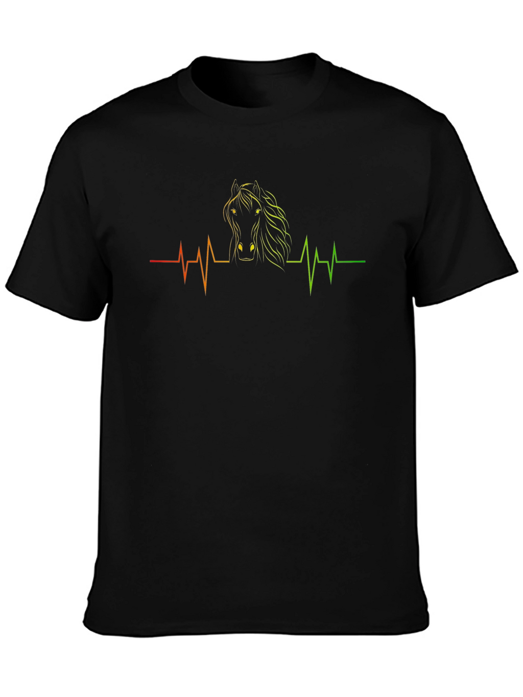 Horse Lovers Heartbeat T-Shirt