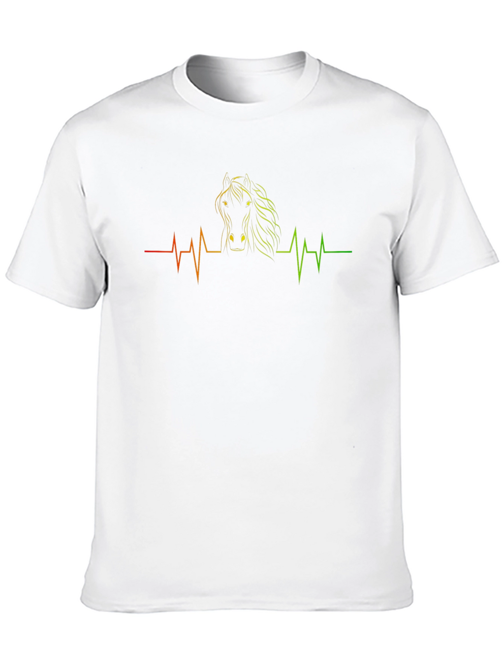 Horse Lovers Heartbeat T-Shirt