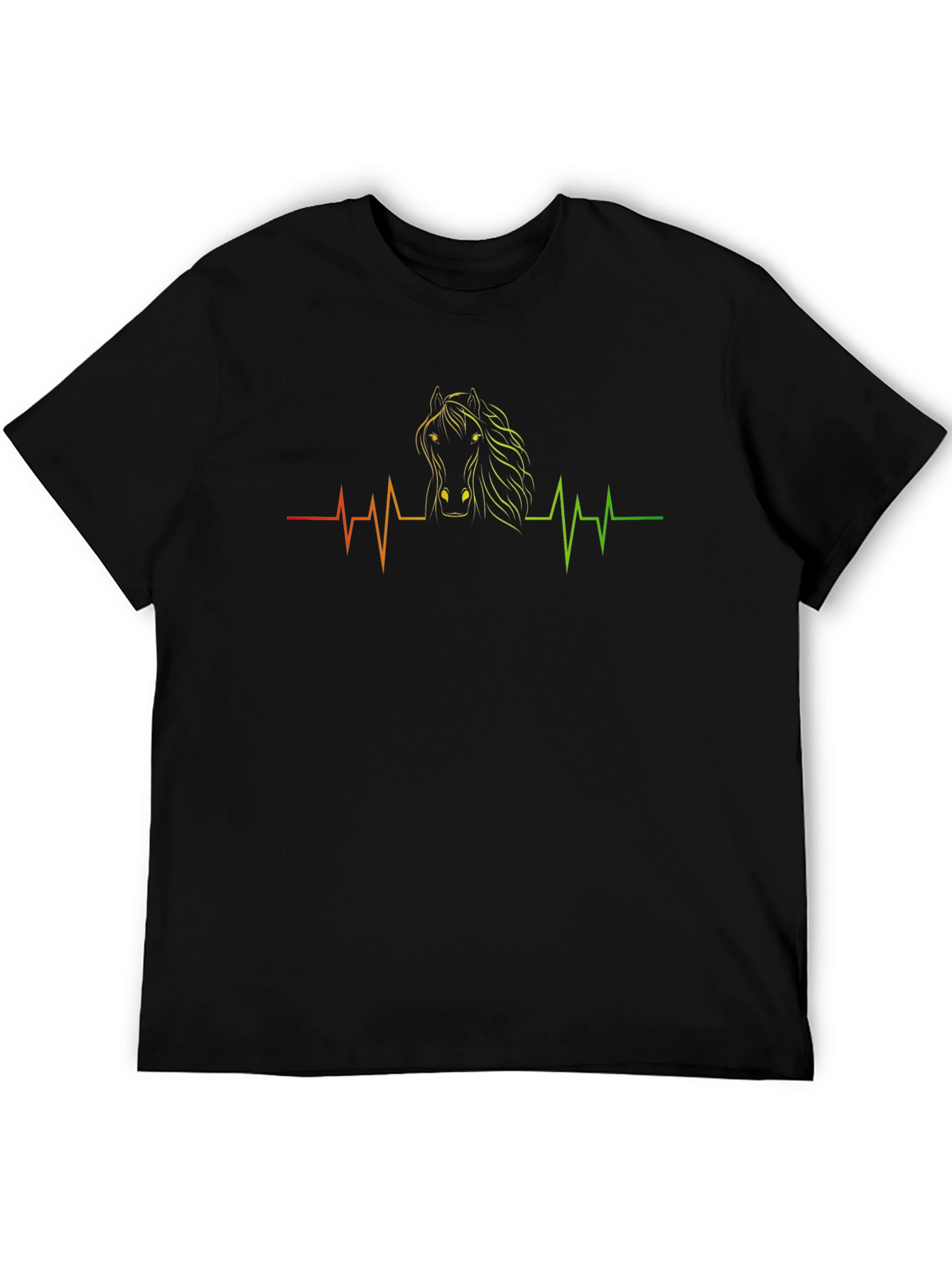 Horse Lovers Heartbeat T-Shirt