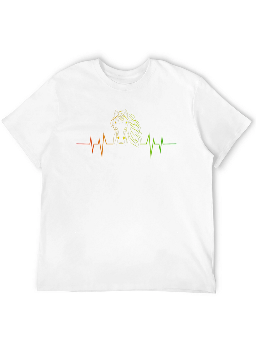 Horse Lovers Heartbeat T-Shirt