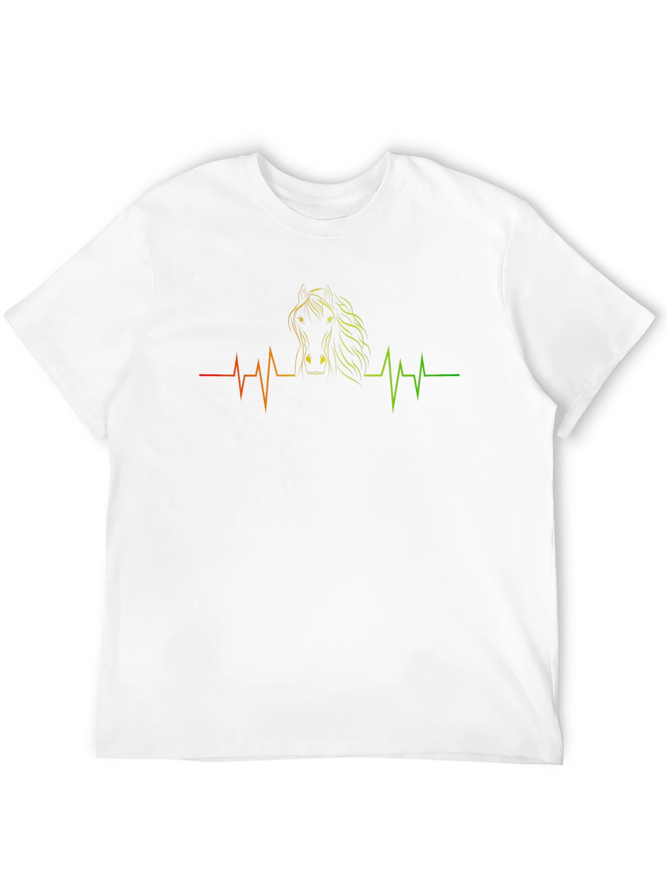 Horse Lovers Heartbeat T-Shirt